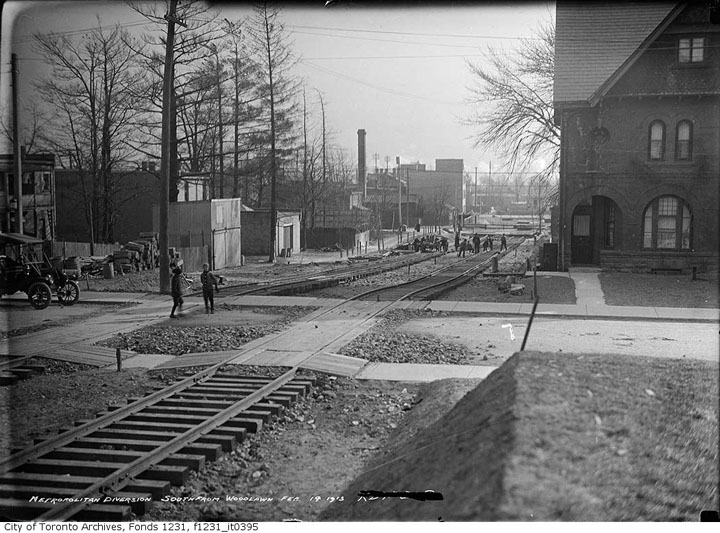 south from Woodlawn